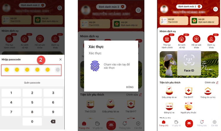 Passcode authentication
