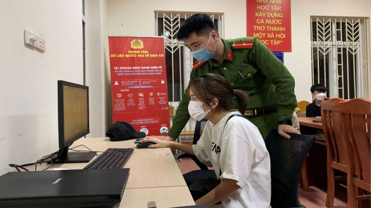 Temporary absence declaration on VNeID